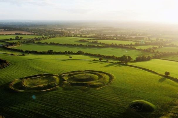 Vandalized: The Hill of Tara, in County Meath.