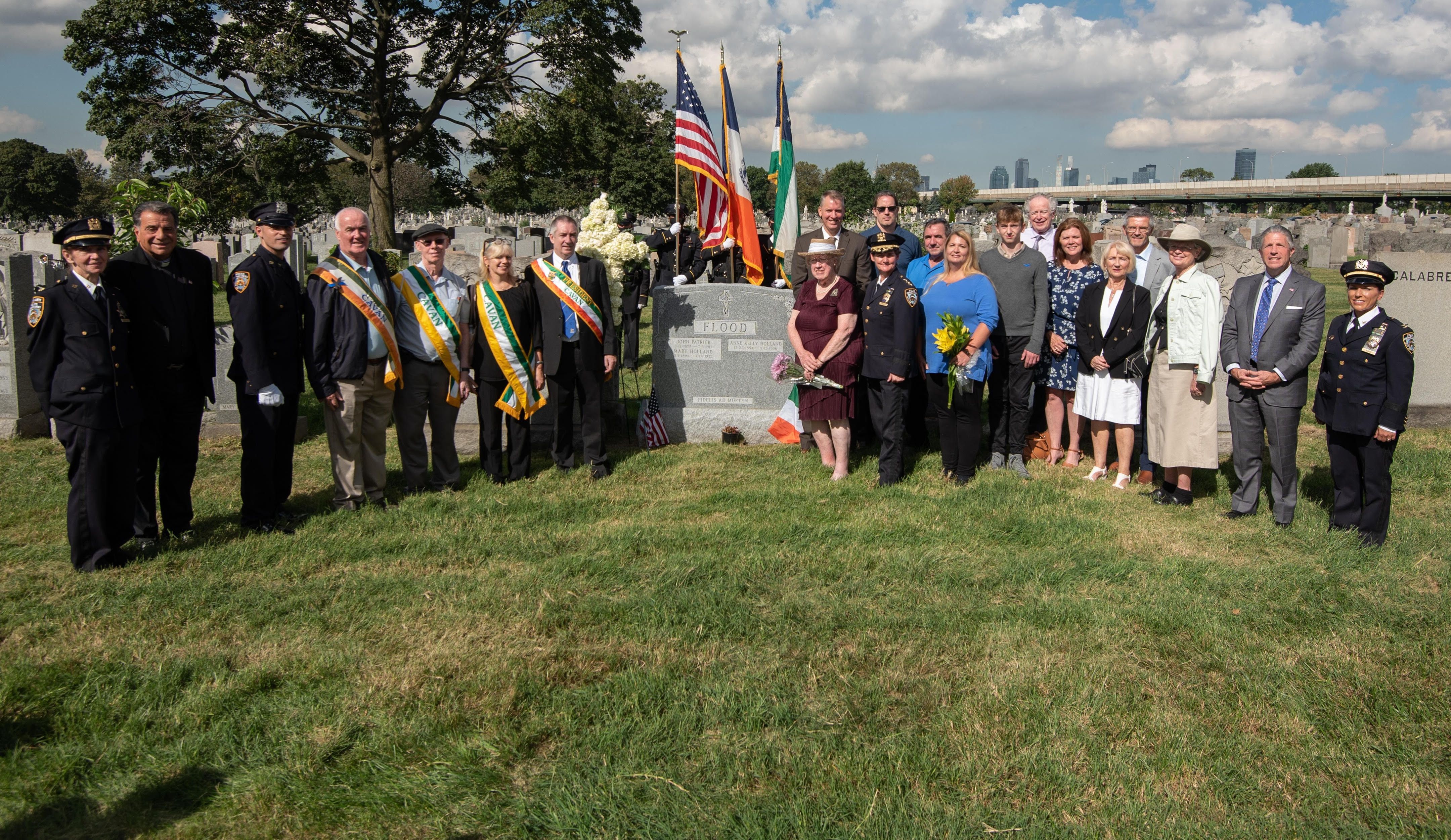 NYPD honor slain Irish hero cop beaten to death on the job