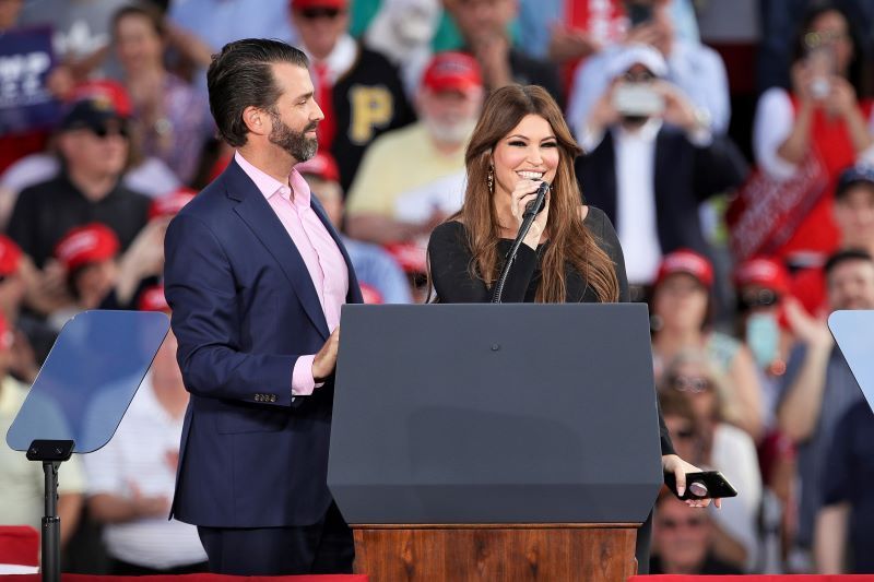 Donald Trump, Jr and Irish American Kimberly Guilfoyle are engaged