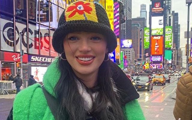 Irish actress Niamh McCormack in New York.