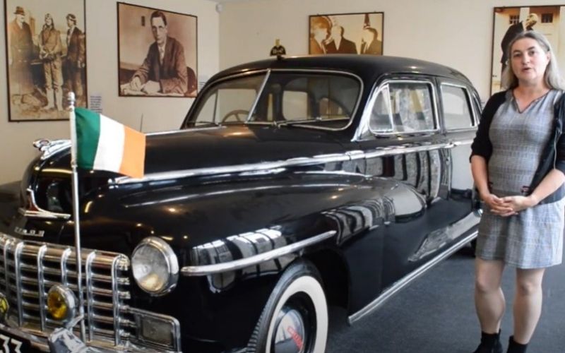 WATCH: Take a look at Éamon de Valera's restored 1947 Presidential Limousine