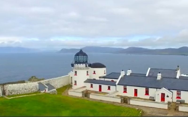 Stay overnight at Clare Island Lighthouse, Clew Bay, County Mayo