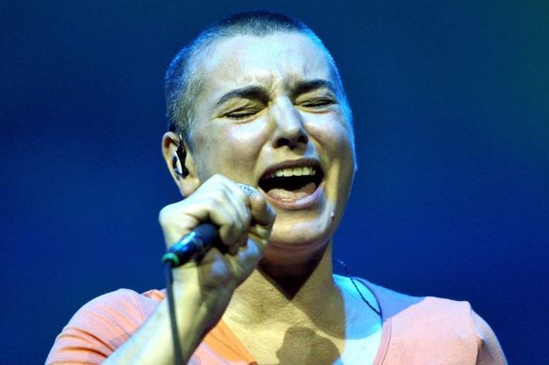 Irish singer-songwriter Sinead O\'Connor pictured here on stage at the East Coast Blues & Roots Festival on March 21, 2008 in Byron Bay, Australia.
