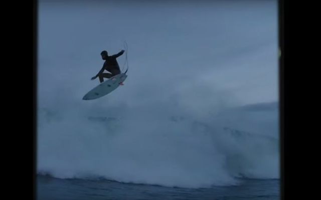 A shot of Irish surfer Gearoid Mcdaid from \"Domestic Tourist,\" directed and edited by Clem McInerney