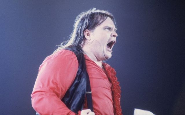 Meat Loaf on stage.