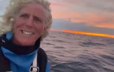 Irish rower reaches mid-Atlantic in historic solo voyage