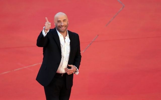 Travolta at the 2019 Rome Film Fest. 