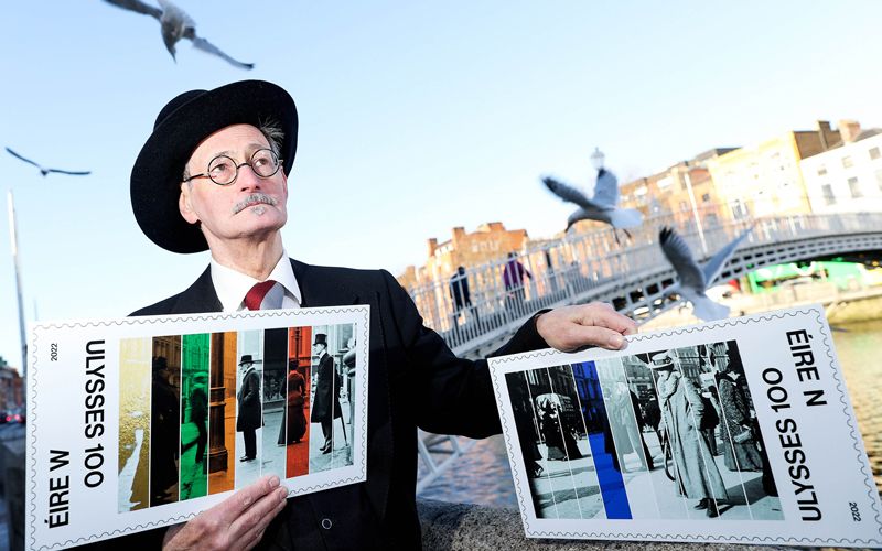 An Post marks centenary of James Joyce's "Ulysses" with new stamps