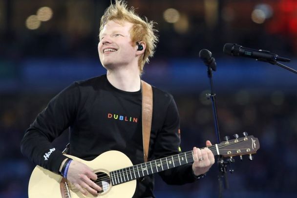 April 23, 2022: Ed Sheeran performing in Dublin\'s Croke Park.