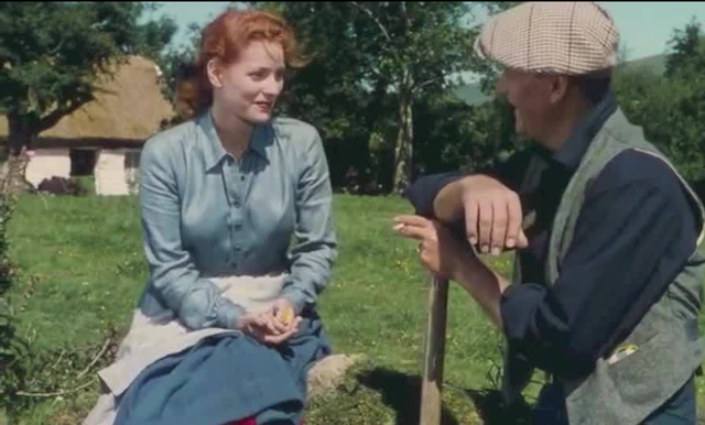 John Wayne and Maureen O\'Hara star in \"The Quiet Man\". 