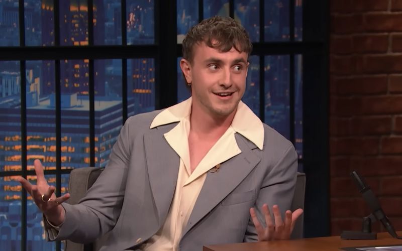 WATCH: “Pure chaos” - Paul Mescal explains Gaelic football to Seth Meyers