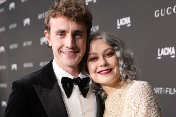 November 06, 2021: Paul Mescal and Phoebe Bridgers attend the 10th Annual LACMA ART+FILM GALA honoring Amy Sherald, Kehinde Wiley, and Steven Spielberg presented by Gucci at Los Angeles County Museum of Art in Los Angeles, California.