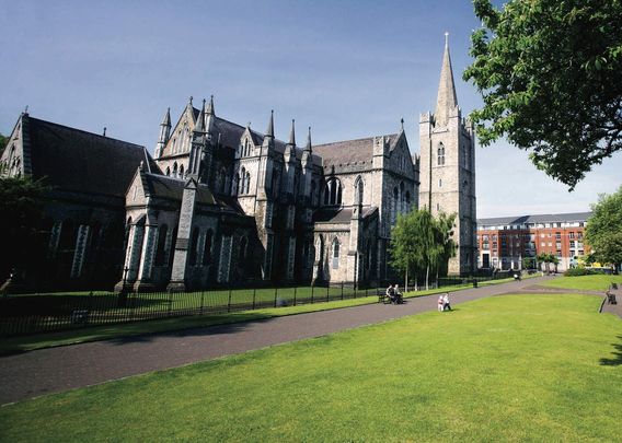 St. Patrick\'s Cathedral: Come visit with us on our upcoming virtual tour of Ancient Dublin with Our Travel Circle.