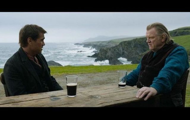 Colin Farrell and Brendan Gleeson in \"The Banshees of Inisherin.\"