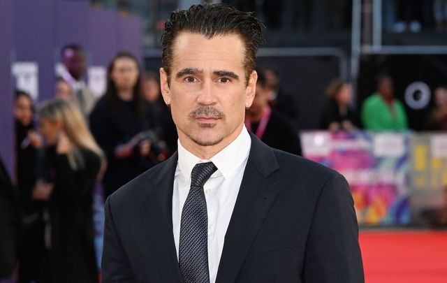 Colin Farrell at the premiere of \"The Banshee of Inisherin\".