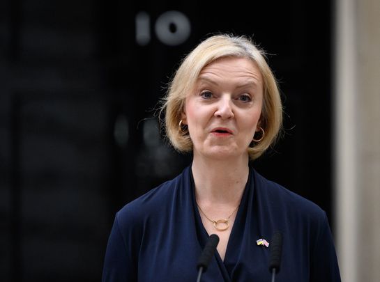 British Prime Minister Liz Truss resigned on Oct 20.