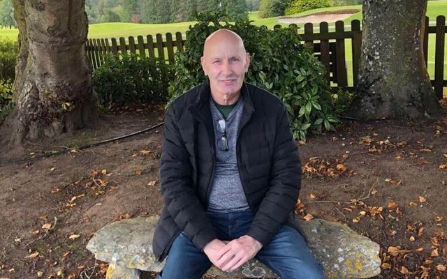 Pat Greene pictured in the grounds of the hotel at Ballykisteen, Tipperary, during his visit home from Brooklyn