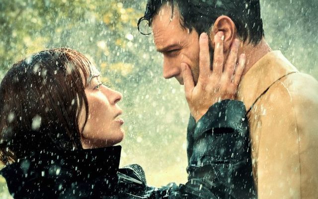 Emily Blunt and Jamie Dornan in \"Wild Mountain Thyme,\" which was filmed around Co Mayo.