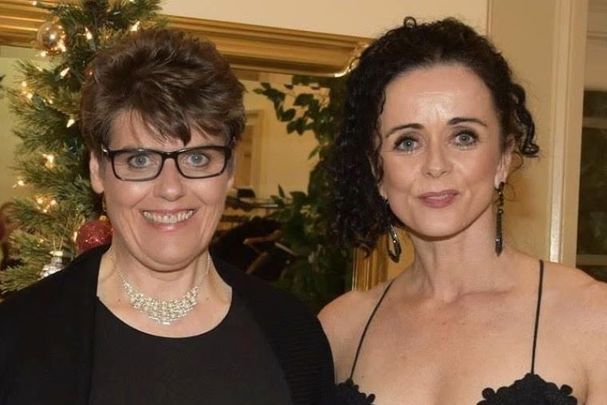 Nollaig Cleary and Rosie O’Reilly, two of the current leaders of the New York Ladies GAA.