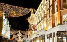 Tis the season! Dublin’s Grafton Street glitters as Christmas lights turned on