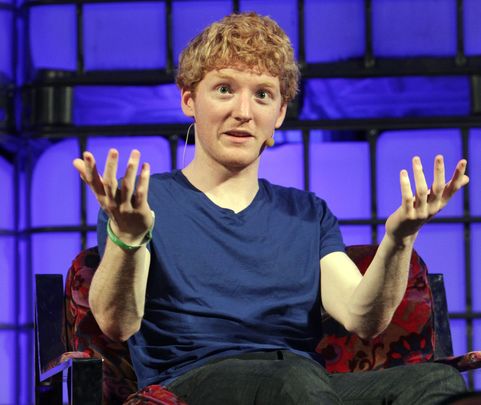 Patrick Collison, Irish brothers owners of Stripe with a current net worth of €9.5 billion.
