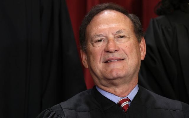 US Justice Samuel Alito. 