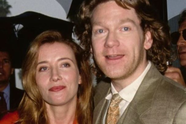 March 19, 1994: Emma Thompson and Kenneth Branagh at the 9th Annual IFP/West Independent Spirit Awards, held at the Hollywood Palladium in Los Angeles, California.