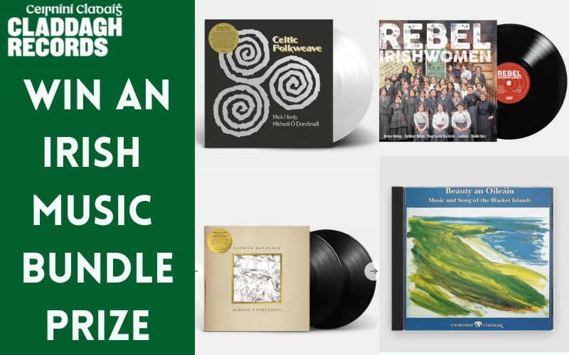 Win an Irish music and poetry bundle from the legendary Claddagh Records