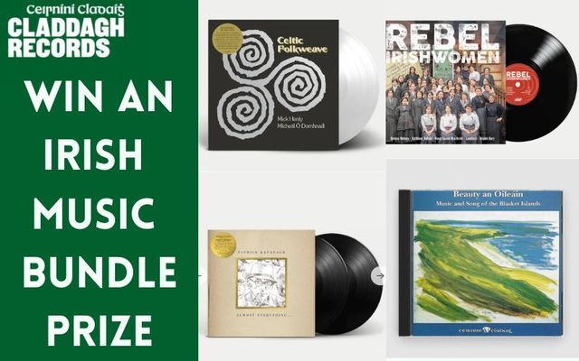 Win an Irish music and poetry bundle from Claddagh Records