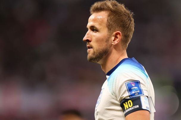 November 21, 2022: Harry Kane of England during the FIFA World Cup Qatar 2022 Group B match between England and Iran at Khalifa International Stadium in Doha, Qatar. 