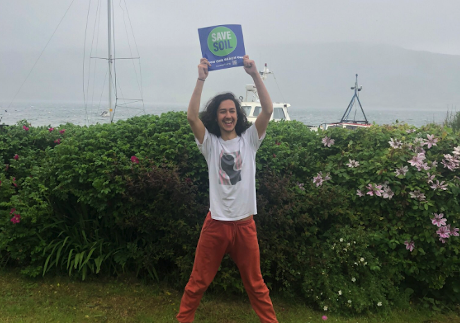 Teenager cycling across UK and Ireland to raise awareness about soil health