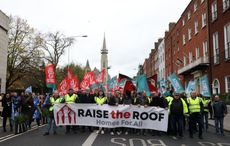 Thousands gather for housing rally in Dublin