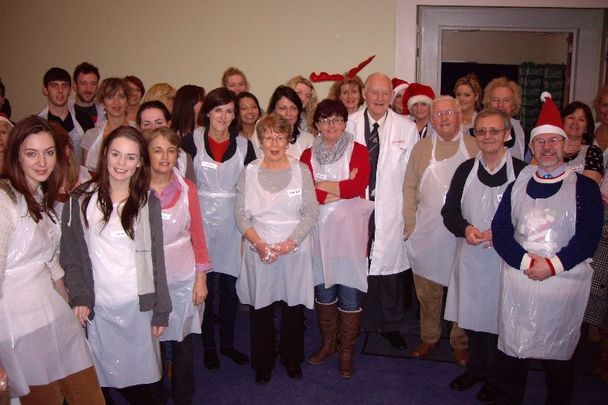 Christmas Day Dinner volunteers.