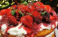 Neven Maguire's mulled winter berry Victoria sponge recipe