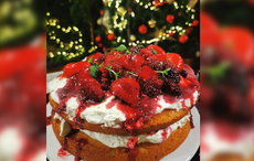 Neven Maguire's mulled winter berry Victoria sponge recipe