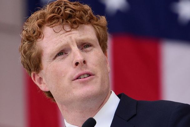 June 6, 2018: Joe Kennedy III speaks during a Remembrance and Celebration of the Life & Enduring Legacy of Robert F. Kennedy event taking place at Arlington National Cemetery in Arlington, Virginia.
