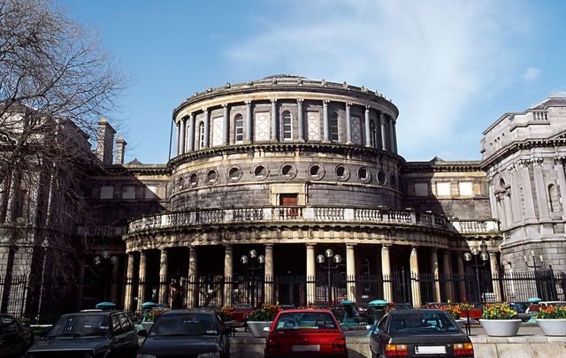 The National Library of Ireland, Kildare Street, Dublin.