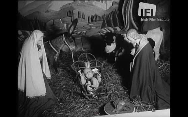 \"Moving Crib Tells Christmas Story\" is now available to stream on the Irish Film Institute\'s IFI Archive Player.