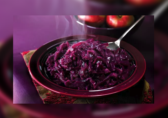 Braised red cabbage recipe.