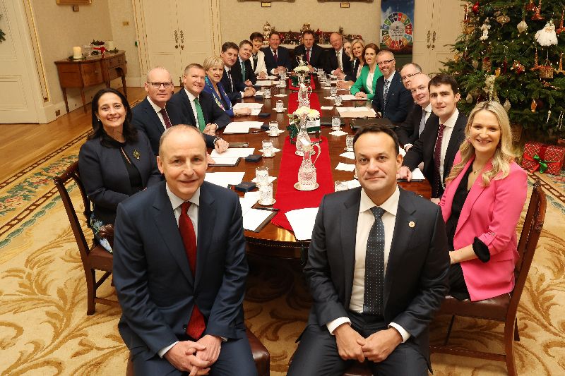 Ireland's bland changing of the guard