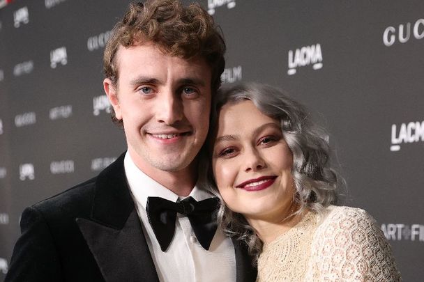 November 6, 2021: Paul Mescal and Phoebe Bridgers, both wearing Gucci, attend the 10th Annual LACMA ART+FILM GALA honoring Amy Sherald, Kehinde Wiley, and Steven Spielberg presented by Gucci at Los Angeles County Museum of Art in Los Angeles, California.