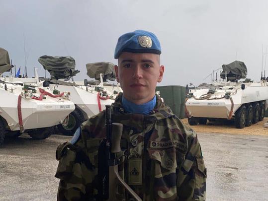 Sean Rooney (23) an Irish peacekeeper from Listowel, County Donegal, was killed on Dec 14 in the Lebannon.