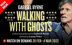 Tickets now available for worldwide screening of Gabriel Byrne's "Walking with Ghosts"