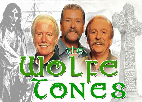 The Wolfe Tones, Brian Warfield, Tommy Byrne and Noel Nagle.