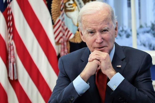 January 4, 2022: U.S. President Joe Biden speaks during a meeting of the White House COVID-19 Response Team in Washington, DC. 
