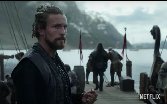 From the trailer of Netflix\'s new \"Vikings: Valhalla\" series.