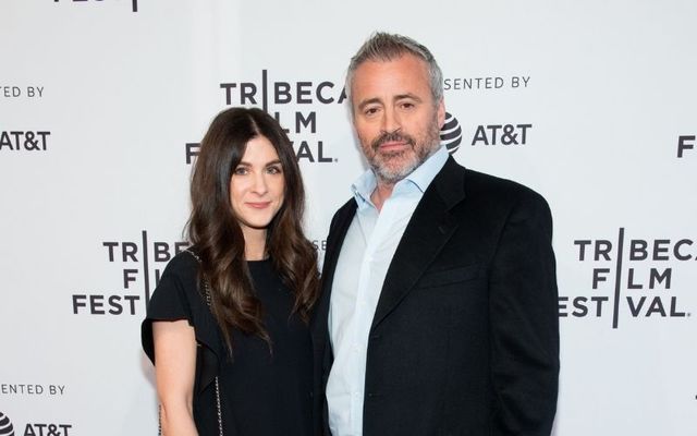 Matt LeBlanc and Aurora Mulligan at the Tribeca Film Festival in New York City in 2017. 