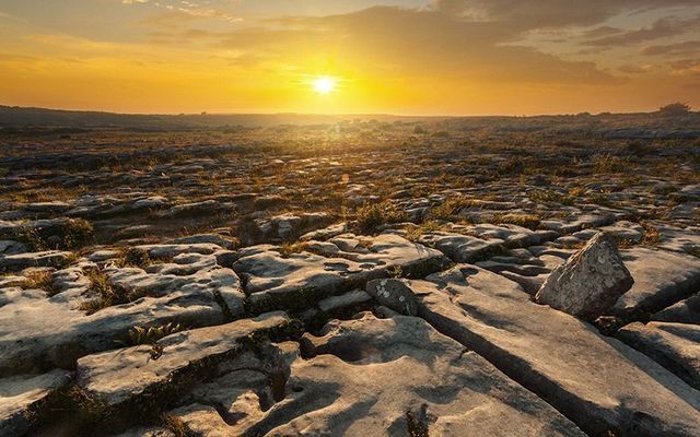 The Burren in County Clare. 