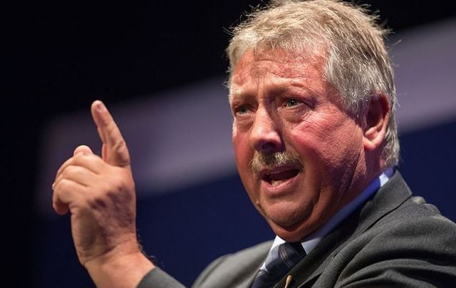 DUP MP Sammy Wilson. 