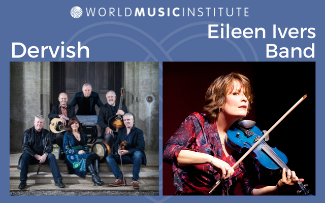 World Music Institute present Dervish and Eileen Ivers\' UnIVERSal Roots Band at the Peter Norton Symphony Space, in NYC, on Sat, March 5.